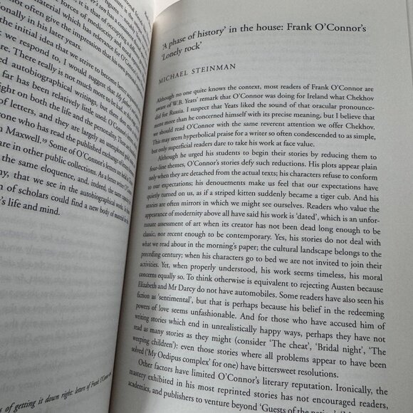 Frank O'Connor Critical Essays 2007 Edited by Hilary Lennon HC Four Courts Press - Picture 15 of 16